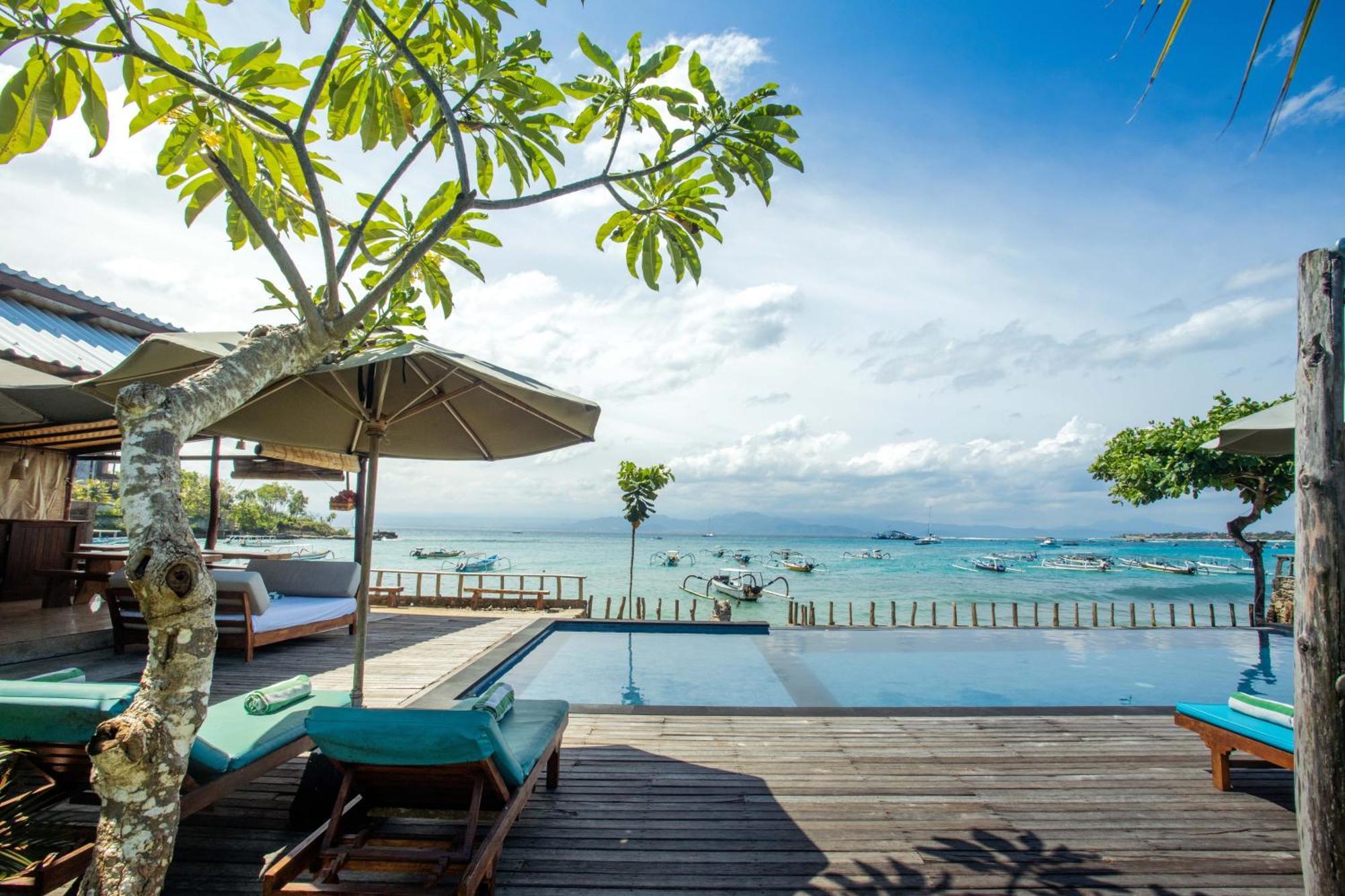 D'Muncuk Huts Lembongan Hotel Kültér fotó